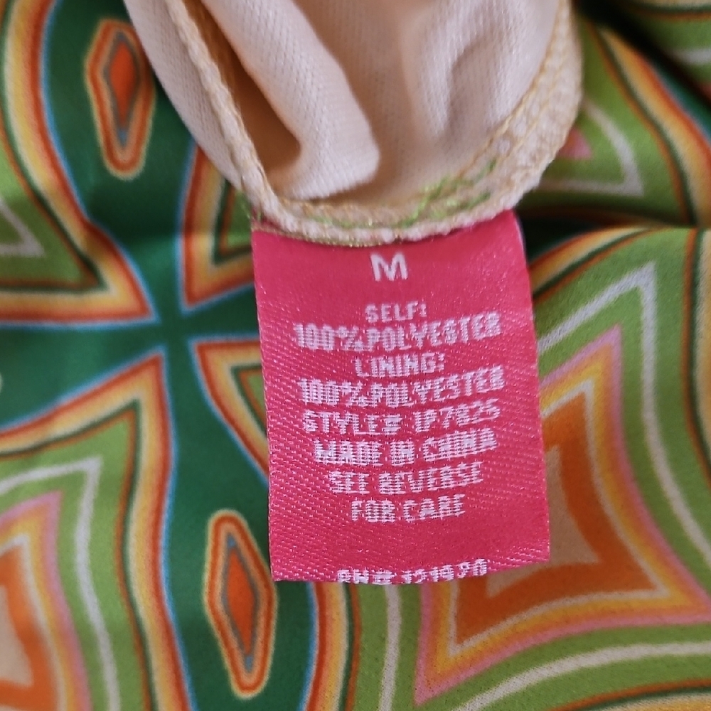Flying Tomato Green and Orange Wide Leg Pants - Picture 5 of 5
